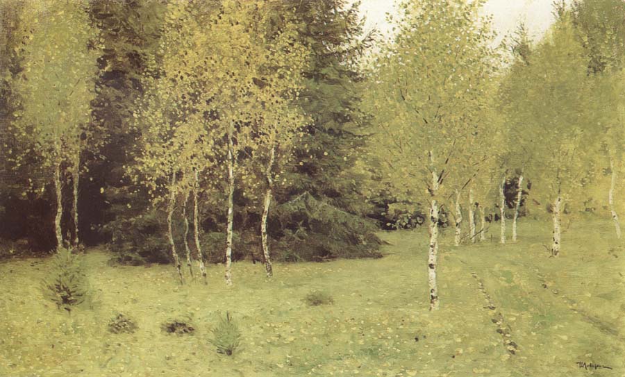 Levitan, Isaak Autumns